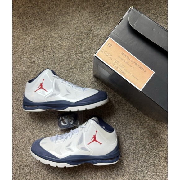 Nike Air Jordan Sample PE PLAY IN THE THESE JOE JOHNSON PE SIZE 16 Men's - Picture 1 of 12